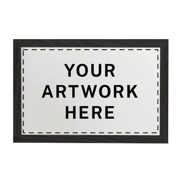 Drop-In Shadowbox, 12"x18", Cherry/Synthet